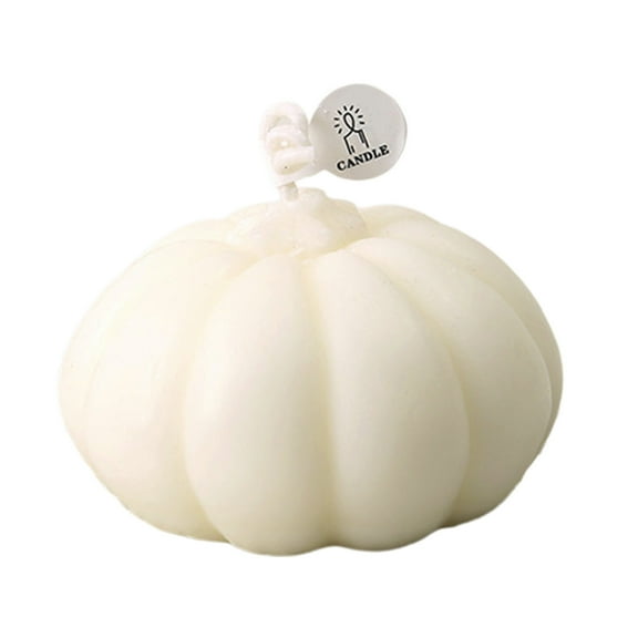 HHBEAUTY Thanksgiving Pumpkin Shaped Soy Candles Fall Scented Tealight Candles Home Decor Handmade Scented Candle Thanksgiving Gifts for Bedroom Bathroom Party
