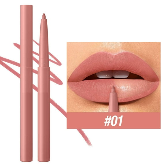 HHBEAUTY Ultra Matte Crayon Lipstick for Women, Waterproof Moisturizing Creamy Lipstick Pen Long Lasting Full Lip Liner,Smooth Long Wear Lip Color Velvet Lip Gloss,Sexy Non-Stick Red Lip Tint