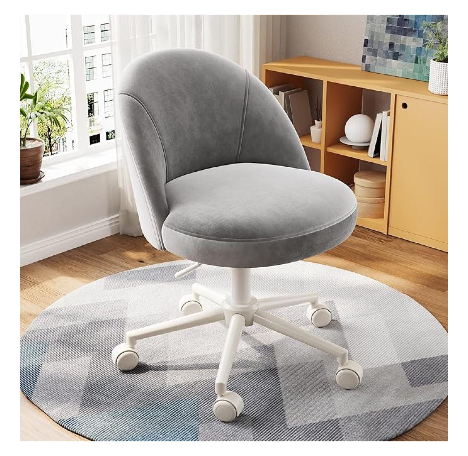 Vanity Chair With Wheelsnull