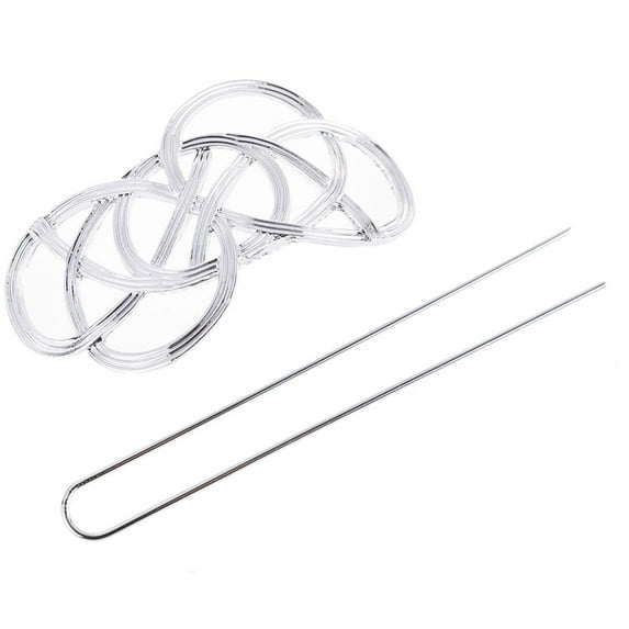 HHBEAUTY Vintage Viking Celtic Hair Clip, Gold Celtic Knot Hair Slide Barrette Long Hair Barrette Pin Metal Bun Holder Decorative Hair Accessories for Women and Girls