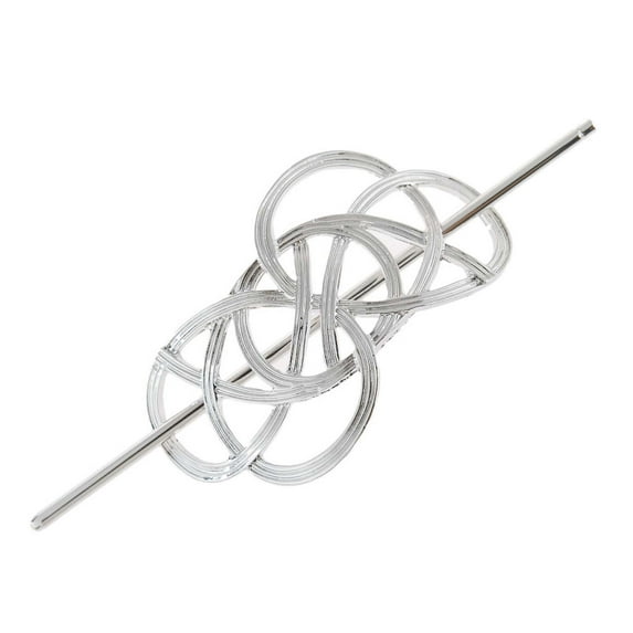 HHBEAUTY Vintage Viking Celtic Hair Clip, Gold Celtic Knot Hair Slide Barrette Long Hair Barrette Pin Metal Bun Holder Decorative Hair Accessories for Women and Girls