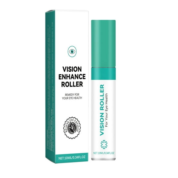 HHBEAUTY Vision Enhance Roller for Eye Health Eye Care Moisturizing Formula with Gentle Massage Design