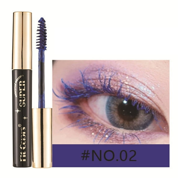 HHBEAUTY Waterproof Colorful Voluminous Mascara – Lengthening, Defining, Curling, Multiplying Formula (Cruelty-Free), Suitable for Party, Daily and Performance