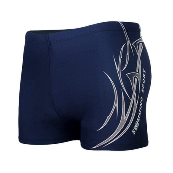 HHD Men's Swimming Trunks Shorts Swimwear Boxers Summer Beach Board Shorts Elastic Swimsuit Bottom