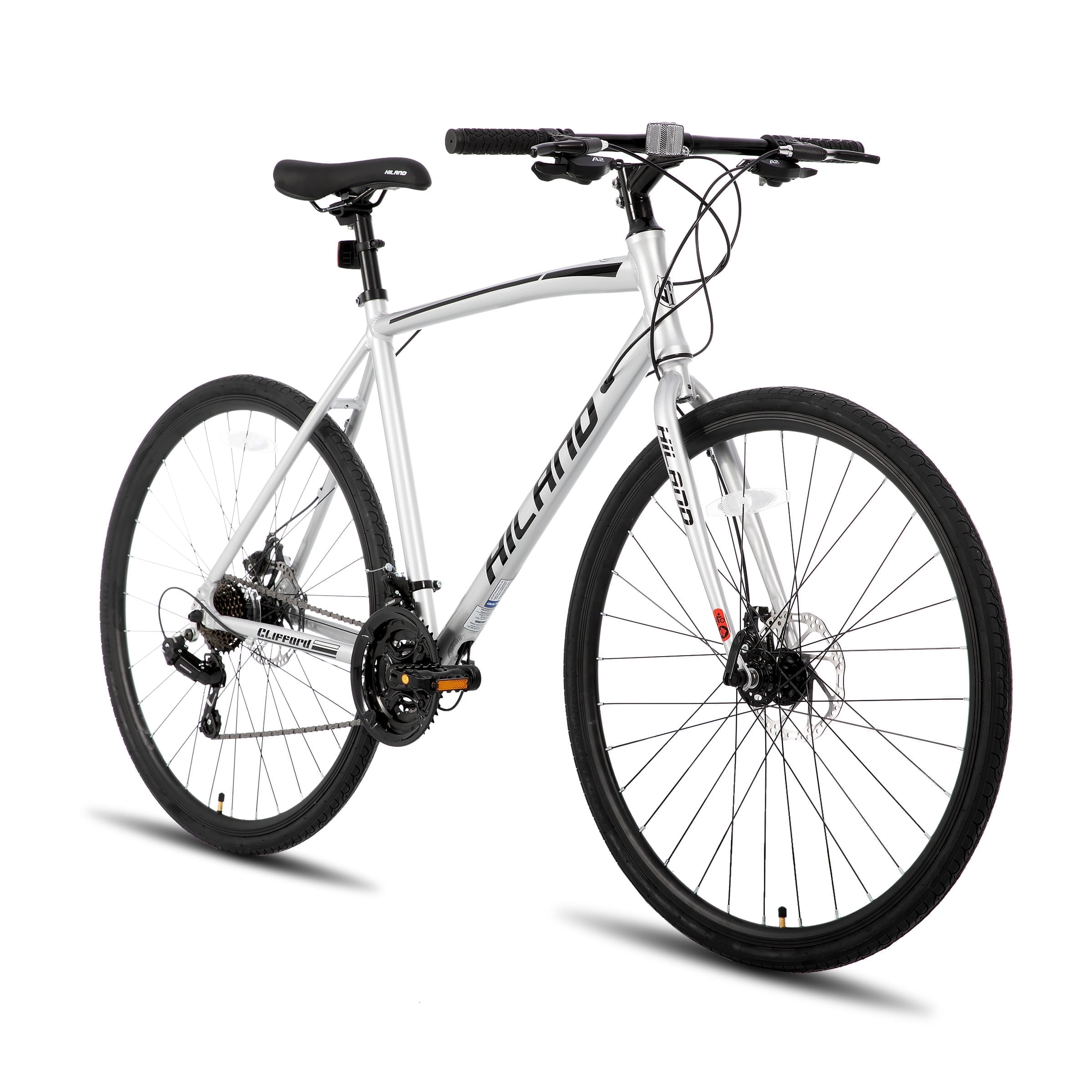 HILAND 700C Road Hybird Bike, 21 speeds Urban City Commuter