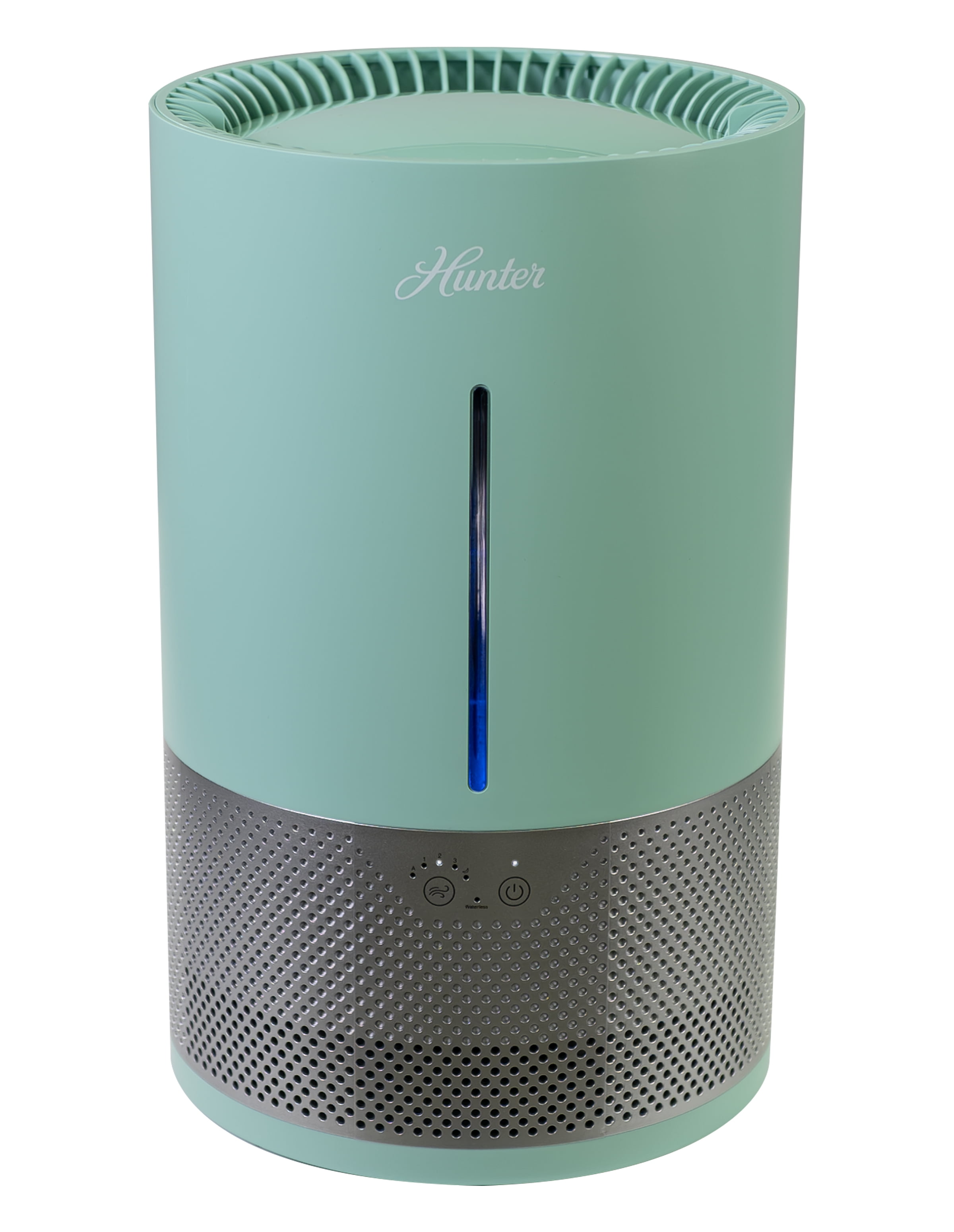 Aqua and Silver 4.8L Evaporative Humidifier with PermaWick Filter