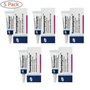HHEN 5 Packs Terramycin eye ointment for cats, dogs & horses Antibiotic Ointment Eye Wipes Tear Stain Remover