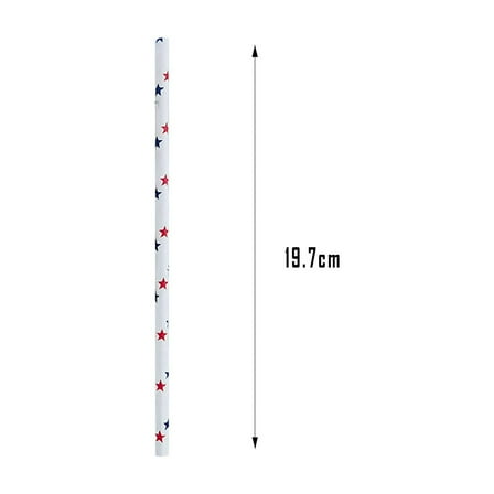HHGBAD 100pc Paper Straws, Thick and Durable, Disposable Drinking Straws, Eco-friendly, Perfect for Parties, Home Use, Beverages, Convenient and Stylish