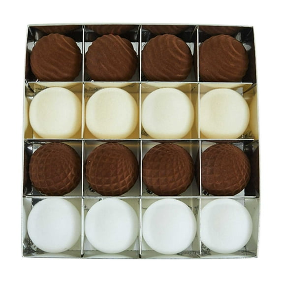 HHGBAD 16 Pcs Christmas Ball Ornaments, Flocked Tree Decorations, Hanging Ornaments, Ideal for Home Decor, Parties, Weddings, Festivals, Versatile Decorative Accents