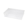 thumbnail image 1 of HHGBAD A4 Document Storage Box, 12.2x8.7x2 Inch Transparent File Organizer, Important Papers, Certificate Protection Case, Office and Home Organization Solution, 1 of 3