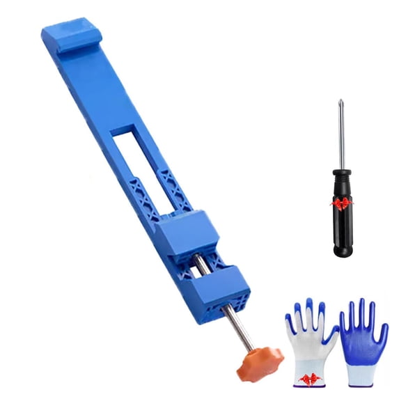 HHGBAD Adjustable Circular Saw Guide, Precision Cutting Clamp, Ergonomic Handle, Bidirectional Locking Mechanism, Ideal for Woodworking and DIY Projects