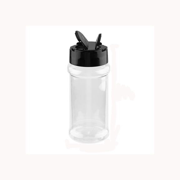 HHGBAD Airtight Spice Container, Versatile Seasoning Jar, Easy-Pour and Sprinkle Design, Ideal for Home Cooking and Outdoor BBQ, Perfect for Cooking Enthusiasts and Campers, Black