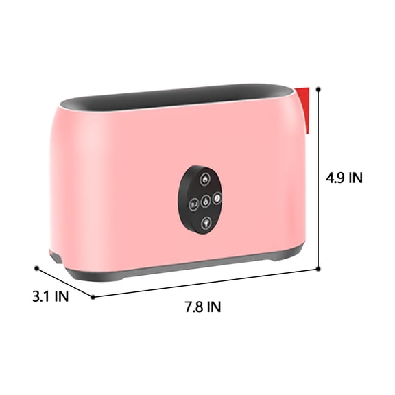 HHGBAD Aromatherapy Oil Diffuser with Auto Shut-Off – Quiet Mist Humidifier for Home, Office & Bedroom – Creates Soothing Environment & Adjusts Flame Simulation