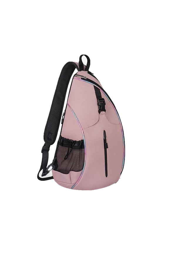 Badminton Racket Bag, Adjustable Shoulder Strap, Large Capacity, Versatile Backpack, Tennis and Squash Sports, Casual Travel Use, Crossbody Sling Bag