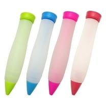 HHGBAD Baking Tools, Ice Cream Cup Nozzle, Dessert Decoration Pen, Cake DIY Squeeze Cream Pen, Piping Tool for Icing and Cream Decorating, Easy Cake Writing