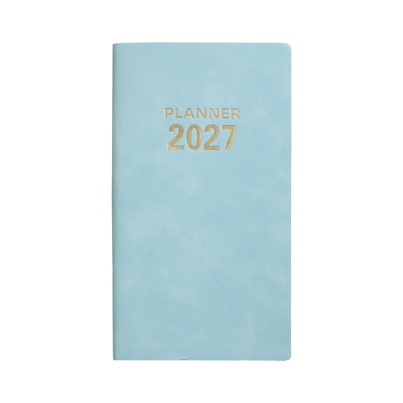 HHGBAD Boost Productivity, 2027 Daily Planner, Ample Space for Notes and Goals, Ideal for Work and Personal Use, Perfect for Professionals and Organizers, Light Blue