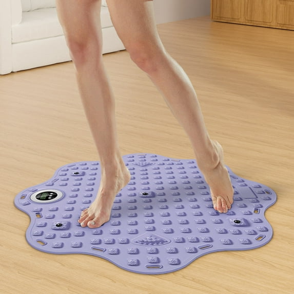 HHGBAD Chinese Medicine Foot Massage Mat with Circular Finger-Pressure Board for Indoor Jogging and Sole/Toe Relief