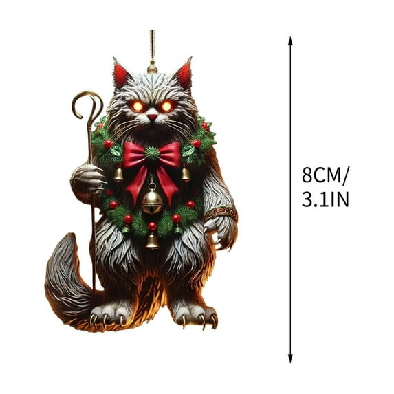 HHGBAD Christmas Tree Legendary Decoration, Whimsical Holiday Ornament, Festive Home Decor, Perfect for Christmas Tree and Holiday Parties, Great Gift Idea for Family and Friends