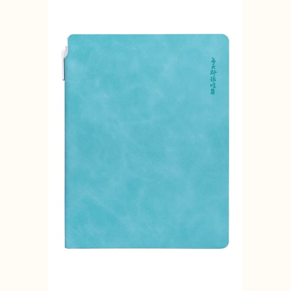 HHGBAD Convenient Notebook, A5 Size, with Pen, Portable Notepad, Ideal for Organizing Notes and Plans, Perfect for Business Meetings and Daily Use, 8.1X6.3in