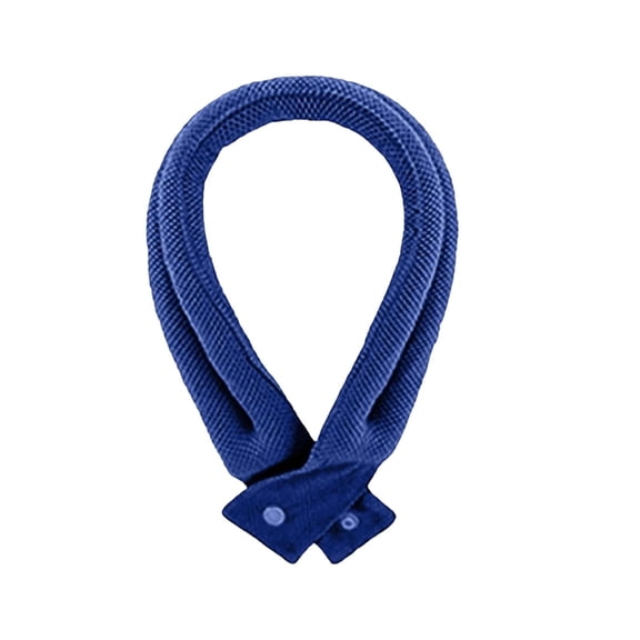 HHGBAD Cooling Evaporative Neck Wrap, Reusable Neckband for Outdoor Work and Sports, Breathable Mesh Strap for Hiking, Running, Gardening, Heat Relief for Adults, Dark Blue