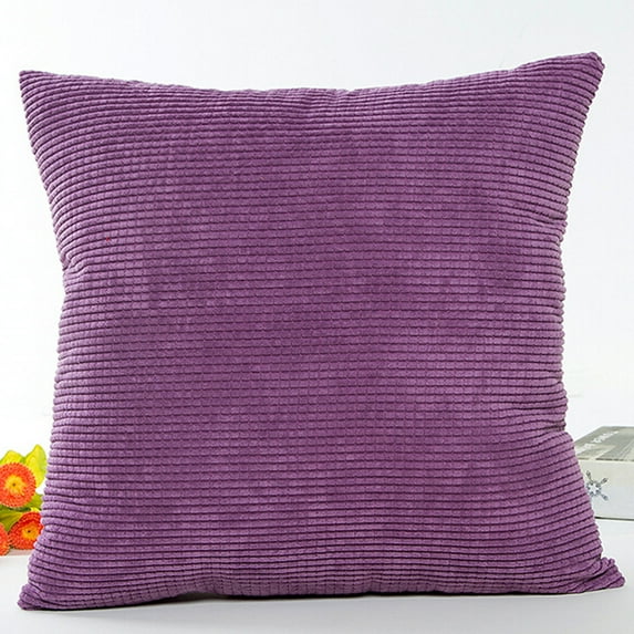 HHGBAD Corduroy Pillow Case, Square Shape, Home Decor, Couch Cushion Cover for Living Room, Coffee Shop, Library, Party, Club, Elegant Toss Pillow Cover