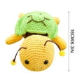 thumbnail image 1 of HHGBAD DIY Crochet Kit, Turtle and Bee Design, Complete Craft Set, Ideal for Beginners and Experts, Includes Yarn and Accessories, Fun and Creative Activity, 1 of 7