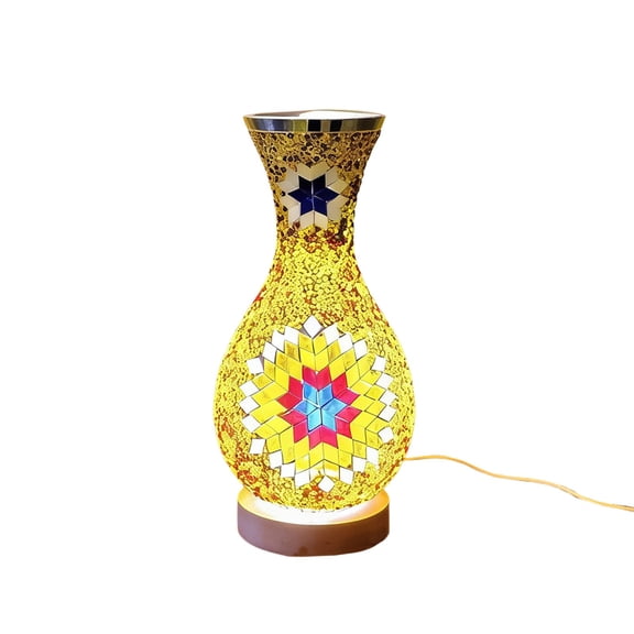 HHGBAD Elegant Ambient Night Light, 2-in-1 Decorative Vase, Intelligent Dimming Function for Bedroom and Living Room, Perfect for Home Decor and Gift Giving