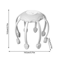 HHGBAD Head Massager with 5 Modes – Lightweight Scalp Massager for Stress Relief and Hair Stimulation – Electric Octopus Design for Ultimate Relaxation