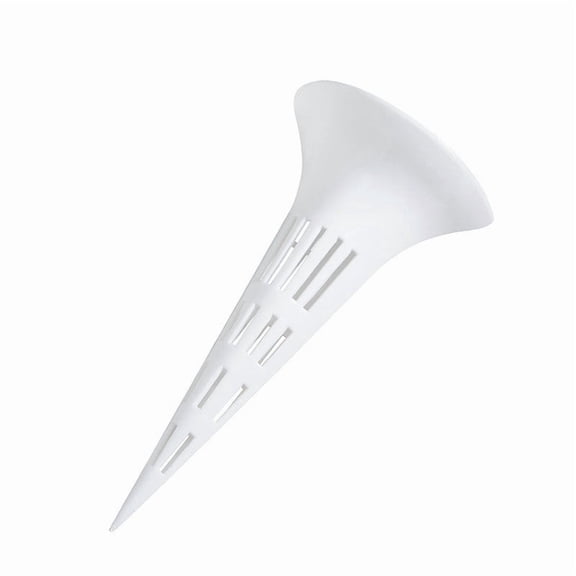 HHGBAD Improved Airflow, S-Shaped Plastic Flower Pot Drainage Cover, Enhances Plant Health, Ideal for Potted Plants, Perfect for Garden Enthusiasts, White