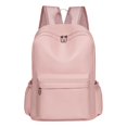 thumbnail image 1 of HHGBAD Large Capacity Backpack, Ergonomic Straps, Multiple Compartments, Durable Design, Everyday Use, Ideal for Classes and Commuting,Pink, 1 of 6