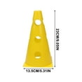 thumbnail image 1 of HHGBAD Multifunctional Training Cones, Durable PE Material, Portable Stackable Design, Enhance Coordination and Footwork, Perfect for Sports Drills and Obstacle Courses, 1 of 4