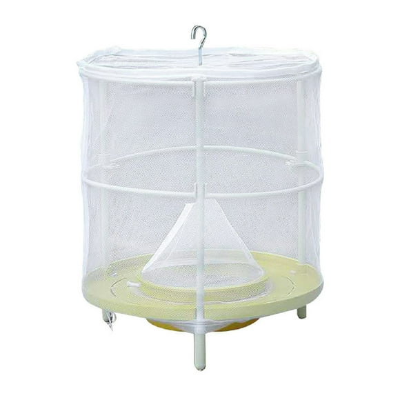 HHGBAD Outdoor Fly Catcher Trap, Efficient, Easy to Use, Eco-Friendly, Suitable for Home, Farms, Restaurants, and Public Spaces, High Catch Rate, Bait Storage Included