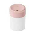 thumbnail image 1 of HHGBAD Portable Cool Mist Humidifier for Home and Office, Quiet Operation with Colorful Night Light, USB Power Supply, Ideal for Travel and Plant Care, 1 of 7