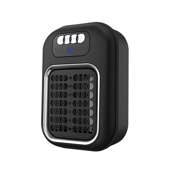 HHGBAD Portable Mini Heater with Intelligent Thermostat and Overheat Protection for Efficient Heating in Small Spaces - Wall Mounted and Silent Fan Design