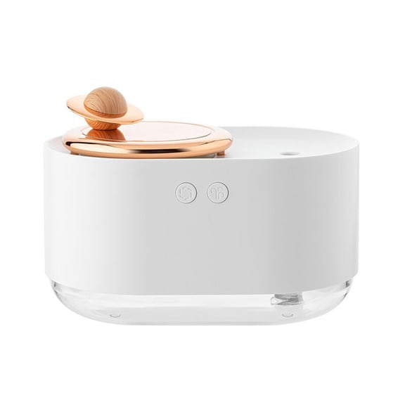 HHGBAD Portable USB Cool Mist Humidifier for Home and Office, Rotating Mini Desktop Humidifier with Night Light, Quiet Operation for Better Air Quality