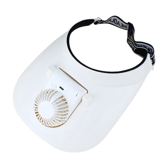 HHGBAD Rechargeable Fan Hat with Solar Charging, 360° Adjustable Airflow, Lightweight and Breathable, Perfect for Outdoor Activities, Ideal for Travelers and Campers