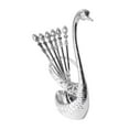 thumbnail image 1 of HHGBAD Stainless Steel Coffee Spoon Set, Unique Design with Rack, Multi-functional Tableware, Perfect for Home, Parties, Cafes, Bars, Includes 6 Spoons and Stand, 1 of 2
