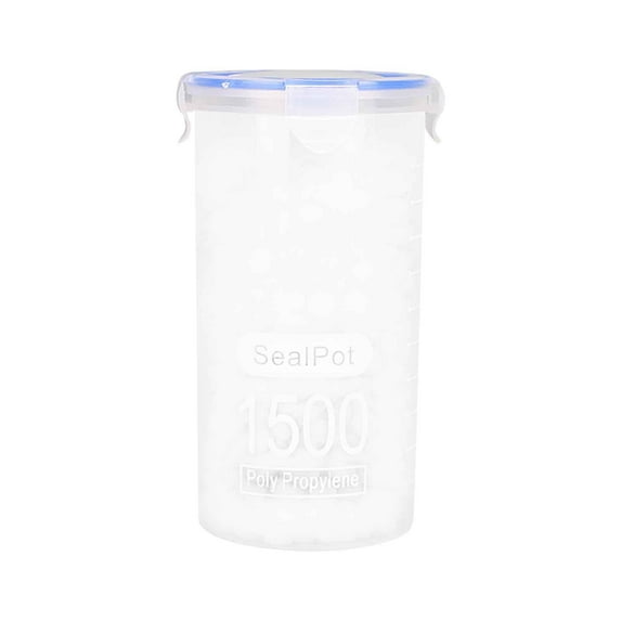 HHGBAD Storage Container, Sealed Plastic Can, Food Storage Box, Transparent Kitchen Organizer, Freshness Preservation, Ideal for Grains, Snacks, and Dried Goods Storage
