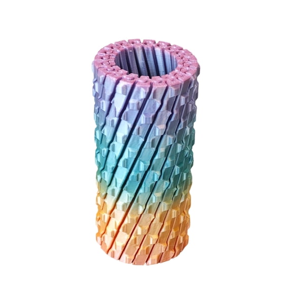 HHGBAD Transformable Fidget Stress Relief Toy, Flexible Spiky Massage Roller for Muscle Relaxation, Portable Decompression Tool for Home Office Use, Ideal Gift for All Ages