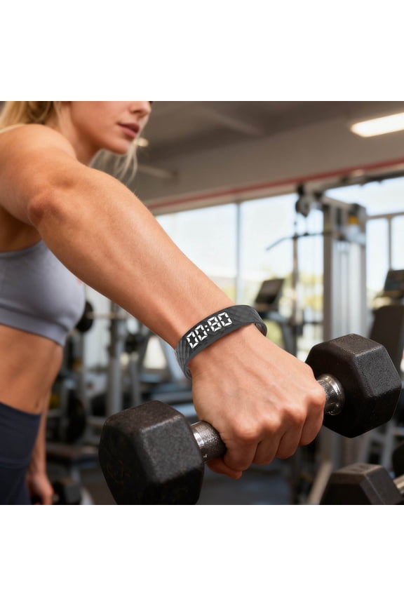 Vibration Alarm Smart Wristband, Sleep Monitoring Fitness Tracker, Gentle Wake-Up, Perfect for Daily Use and Sports, Ideal for Adults Seeking Better Sleep and Well-Being