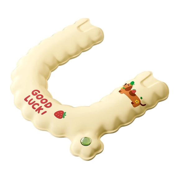 HHGBAD Waterproof Toilet Seat Cushion, Soft U-Shaped Design, Comfortable and Easy to Clean, Adorable Patterns, Ideal for Home Bathroom Use, Enhances Comfort and Style