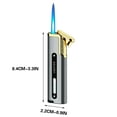 thumbnail image 1 of HHGBAD Windproof Metal Torch Lighter - Adjustable Flame Butane Lighter for Cigarettes and Outdoor Use - Portable Multi-Purpose Design for Cooking, Camping, and Candles, 1 of 4