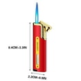 thumbnail image 1 of HHGBAD Windproof Metal Torch Lighter - Adjustable Flame Butane Lighter for Cigarettes and Outdoor Use - Portable Multi-Purpose Design for Cooking, Camping, and Candles, 1 of 4