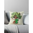HHHCreeperMinecraftThrow Pillow Covers Cases Cushion Cover Case