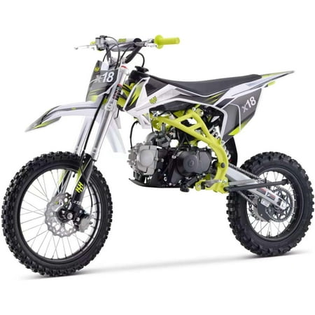 HHH DB-X18 Gasoline 125cc Dirt Bike for Youth ( Green ) ( factory packaged )