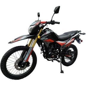 HHH Hawk Deluxe 250 EFI Electronic Fuel Injection 250cc Endure 6 Speed Transmission Bike-Red