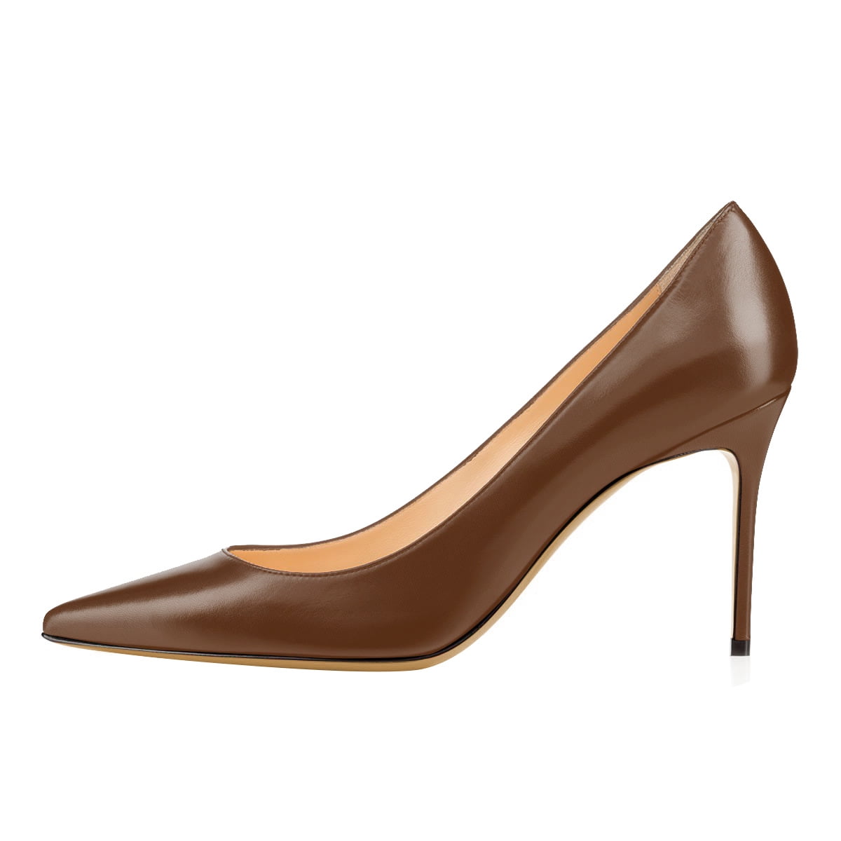 pointed low heel shoes