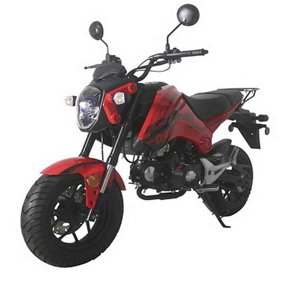 HHH TAO HELLCAT 125cc Motorcycle Bike 125 Dirt Bike 125cc Street Motorcycle Gas Bike Adults Dirtbike | Sporty RED