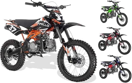 APOLLO AGB-37CRF-2 / DB37 Gasoline 125cc Dirt Bike for 16 Years+