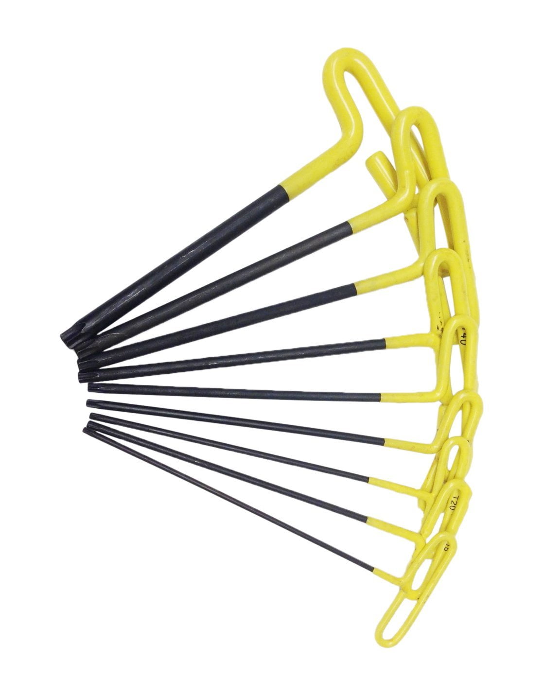 Torhead Driver HHIP 7900-0001 T-Handle Torx Driver Set Tamper Proof, 9 Piece - Walmart.com